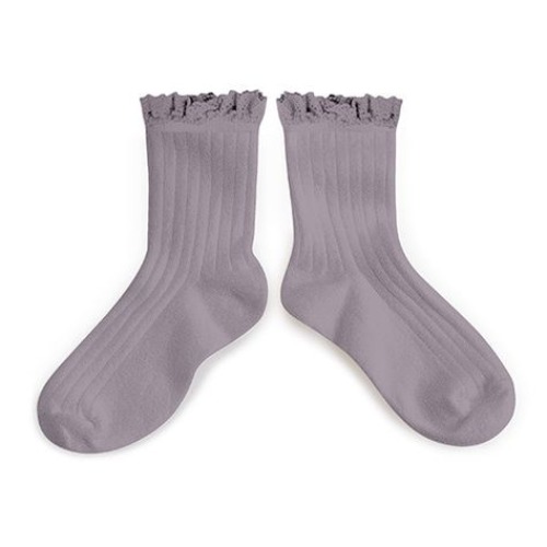 [ 꼴레지앙] LiLi Ankle socks no. 406 Glycine du Japon