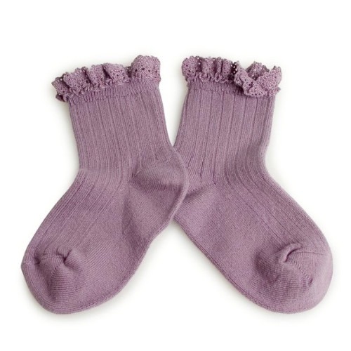 [ 꼴레지앙]  LiLi Ankle socks  no. 406 Glycine du Japon